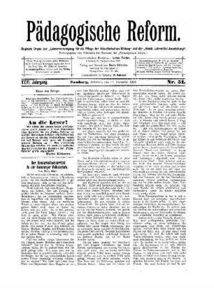 Der Handarbeitsunterricht in der Hamburger Volksschule : (Schluß folgt)
