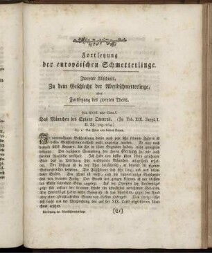Fortsetzung der europäischen Schmetterlinge.