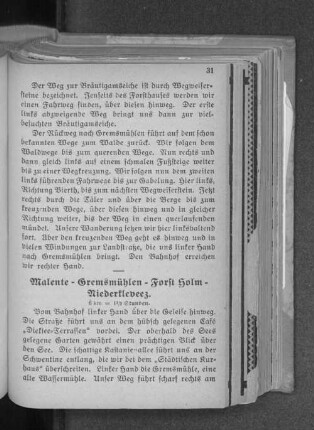 Malente - Gremsmühlen - Forst Holm - Niederkleveez.