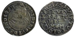 1/16 Taler, Hzgl. Schleswig-Holstein-Gottorpische Linie, Friedrich III. (1616 - 1659)