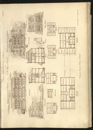 Projekt zu einem 20-klassigen Schulhause [...] / Projekt zu einem 10-klassigen Schulhause [...]