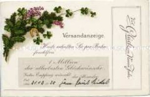 Neujahrskarte