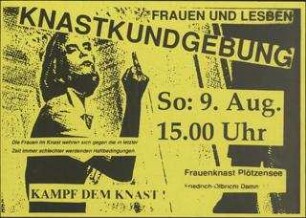 Frauen und Lesben - Kampf dem Knast