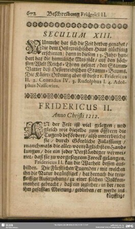 Seculum XIII.