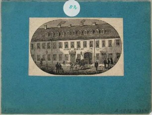 Das Hotel Stadt Breslau von F. Ehrig in Dresden