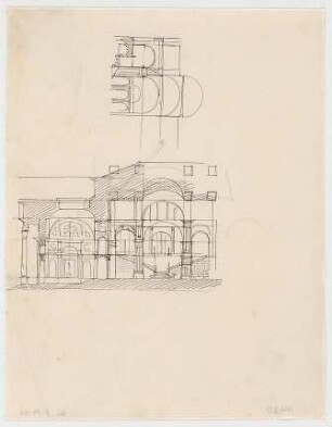 Thiersch, Friedrich von; Leipzig (Sachsen); Reichsgericht - Längsschnitt, Querschnitt