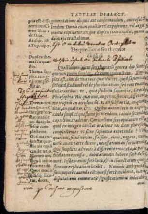 De quaestione seu themate duplici 3.