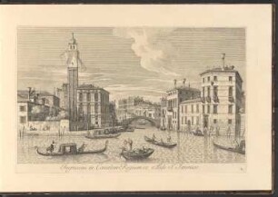 Venedig, X. Ingressus in Canalem Regium ex Aede S. Jeremiae.