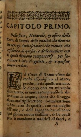 Il Livello Politico ò sia La Givsta Bilancia Nella quale si pesano tutte le Maßime di Roma, & attioni de'Cardinali Viuenti, 1. Doue in cinque Capitoli si scoprono al viuo tutte le Maßime, & intereßi de' Cardinali ...