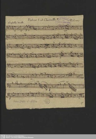 I pellegrini al sepolcro. Excerpts - Mus.3480-E-513a : V (4), Coro, orch