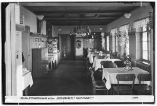 Schwartenberghaus (800 Meter). Gastzimmer