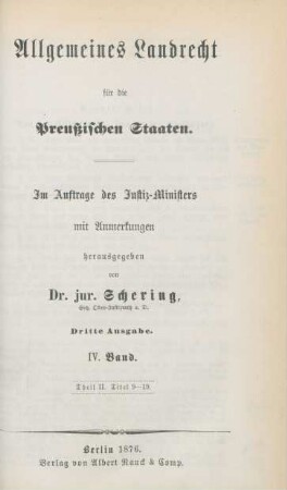 Bd. 4: Titel 9-19