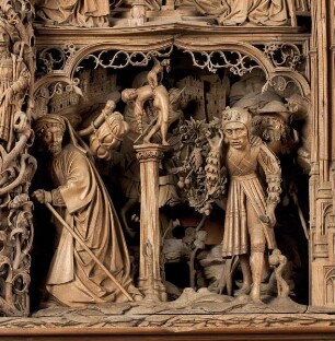 Sieben-Schmerzen-Altar — Die sieben Schmerzen Mariä — Flucht nach Ägypten