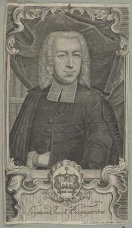 Bildnis des Siegmund Jacob Baumgarten