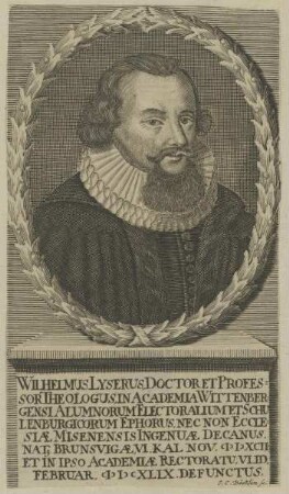 Bildnis des Wilhelmus Lyserus