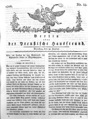 Nr. 25., 24. Junius 1806