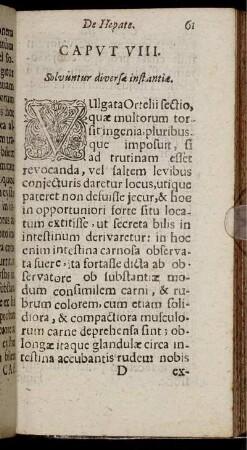 Caput VIII. Solvuntur diversæ instantiæ.