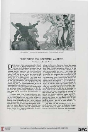 Fritz Erlers monumentale Malereien