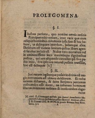 Commentatio ... de iure, quod in delictis personarum illustrium obtinet