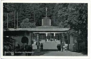 Bad Elster. Quellen am Badeplatz