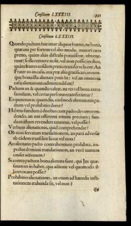 Consilium LXXXIII.