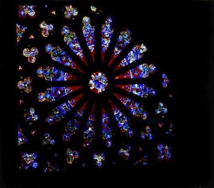 Freiburg: Freiburger Münster, Fenster-Rosette
