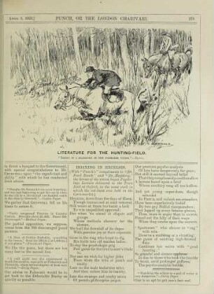 Literature for the hunting-field