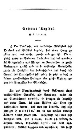 Sechstes Kapitel- Sitten.