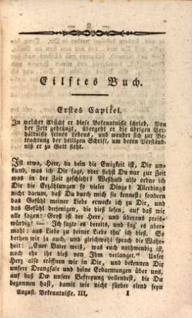Bekenntnisse des heiligen Augustinus, 3