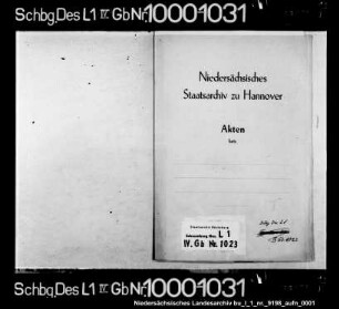 Streit zwischen Otto von Münchhausen und Luhmann zu Welsede wegen eines Pferdes