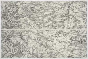 B13: Praha (Prag), 1:144 000, 1847 - 1860 : B13 : Prag. - 1:144 000. - Wien , 1847 - 1860. - 1 Kt. : s/w
