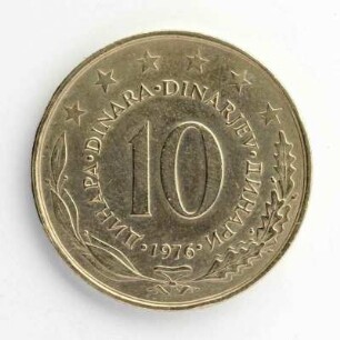 10 Dinar 1976