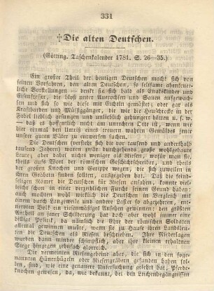 Die alten Deutschen