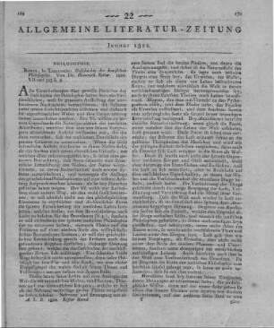Ritter, H.: Geschichte der Ionischen Philosophie. Berlin: Trautwein 1821