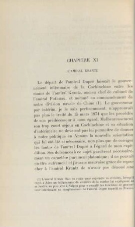 Chapitre XI. L'Amiral Krantz