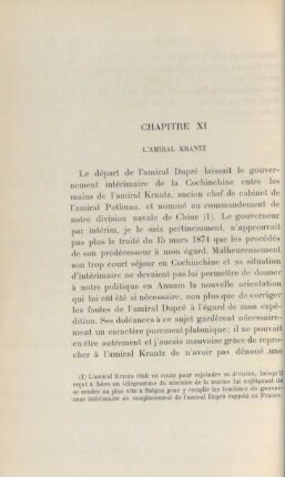 Chapitre XI. L'Amiral Krantz