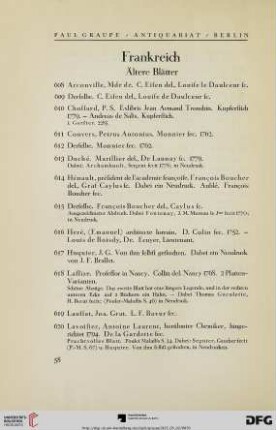 Frankreich (Nr. 608-678)