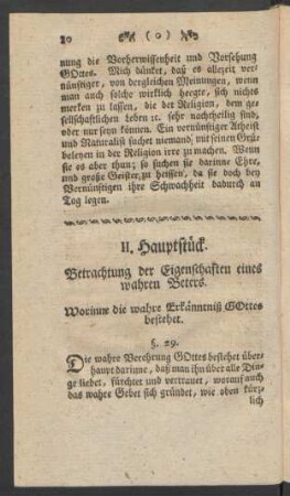 II. Hauptstück