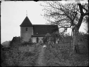Heinsheim Evangelische Bergkirche Sank Hilarius Außenansicht