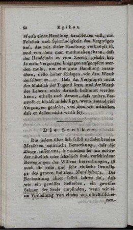 Die Stoiker.