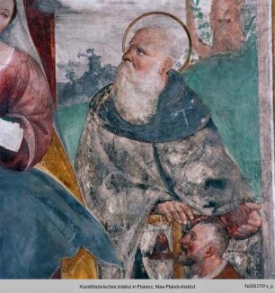 Madonna mit zwei Heiligen