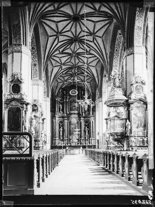 Rößel, Inneres der Kirche