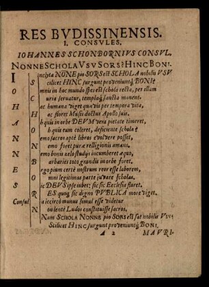 Res Budissinensis.