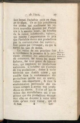§. 2. Distinction des manufactures.