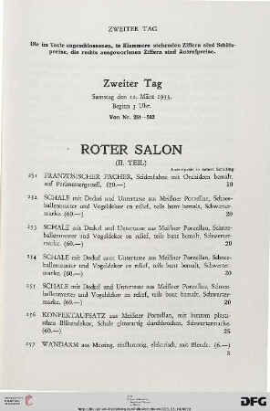 Roter Salon II. Teil (NR. 251-314)