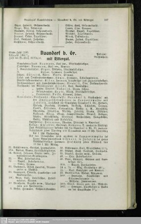 Naundorf b. Gr. mit Rittergut
