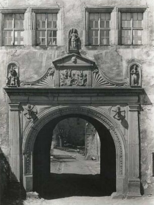 Tor, Lauenstein (Kreis Dippoldiswalde)