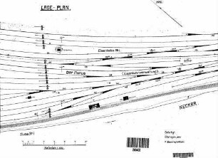 Plochingen: Nebengeb.Aufenthalts- u.Wellblechbude Lageplan