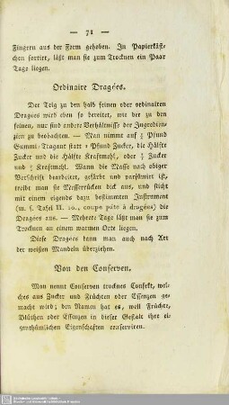 Von den Conserven