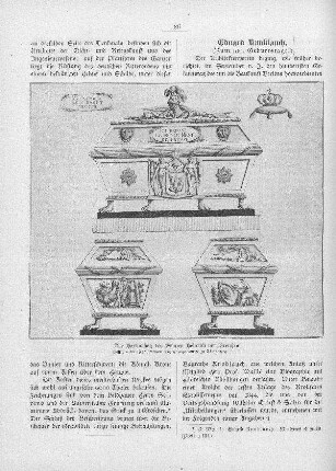 Der Sarkophag des Prinzen Heinrich von Preußen